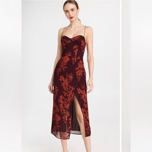 Reformation Kourtney Dress with Slit (Size 8)